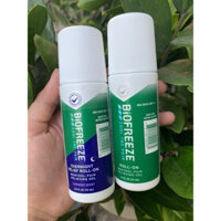 [Date 2025] LĂN XOA BÓP GIẢM ĐAU BIOFREEZE PAIN RELIEF ROLL ON 74ML( dầu lạnh )