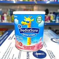 [Date 2025] Sữa Pediasure Mỹ Grow & Gain 400g hương dâu tăng cân tăng chiều cao cho trẻ từ 1-10 tuổi