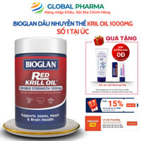 [Date 2026] Bioglan Viên Dầu Nhuyễn Thể Red Krill Oil 1000mg Bổ Sung Omega - Lọ 60 Viên