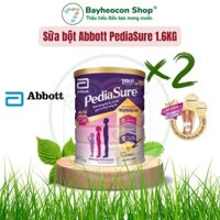 [Date 2026] Bộ 2 lon Sữa bột Pediasure B/A hương vani 1.6KG