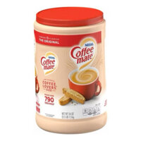 DATE 2026 Bột Kem Pha Cafe Sữa Coffee-Mate Nestlé Mỹ 1.5Kg