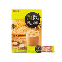 Date: 2026 - Bột Sữa Ngũ Cốc Damtuh 15 Loại Hạt Hàn Quốc 800g (20g x 40 gói)