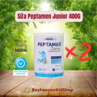 [Date 2026] Combo 2 Lon Sữa Nestlé Peptamen Junior 400g