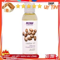 [Date 2026] Dầu thầu dầu dưỡng ẩm Castor oil - NOW - Small Family