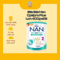 [DATE 2026] Sữa Bột NAN OPTIPRO PLUS số 2 lon 400G với 5HMO Sản Xuất tại Thụy Sĩ