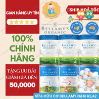 [DATE 2026] Sữa đạm A1,A2 hữu cơ BELLAMY'S ORGANIC siêu thơm ngọt thanh béo ngậy