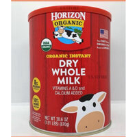 [Date 2026] Sữa Horizon Organic Dry Whole Milk - Sữa tươi dạng bột hữu cơ Organic Horizon 870gr Mỹ