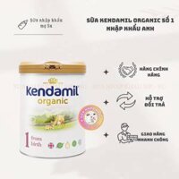 [Date 2026] Sữa Kendamil Organic số 1 nhập khẩu Anh chính ngạch có tem phụ 800g