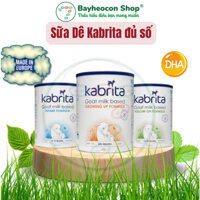 [Date 2026] Thùng Sữa Dê Kabrita Hà Lan Số 1,2,3 - Sữa Bột Công Thức 800g