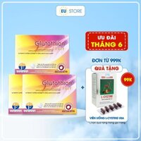 [Date 2026] Viên ngậm trắng da Glutathione Fort Pháp với L-Glutathione 300mg & Vitamin C hộp 30 viên