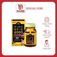 (Date 2026) Viên uống chống đột quỵ và tai biến Nattokinase Orihiro 4000FU