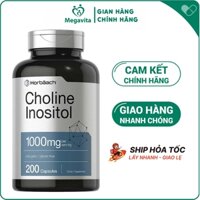 [Date 2026] Viên Uống Hỗ Trợ Chức Năng Thần Kinh Horbaach Choline Inositol 1000mg 200 viên