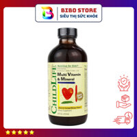 Date 2026 Vitamin Tổng Hợp MultiVitamin & Mineral ChildLife Mỹ 237ml cho bé 6m - 12y