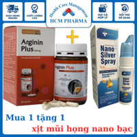 [DATE 2026]Bổ mát giải độc bảo vệ gan ARGININ PLUS 500mg HCM PHARMA nhập khẩu Đức TTG01
