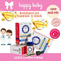 [Date 2026][Chính Hãng][Canada] Bioamicus OMEGA-3 vị cam bổ sung DHA cho bé thông minh