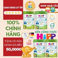 [Date 2026][Đức] Sữa bột Hipp Combiotic hữu cơ cho bé tiêu hoá tốt miễn dịch khoẻ