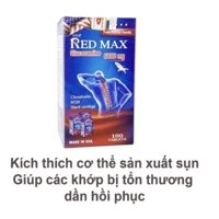 《Date 2026》RED MAX Glucosamine 6800mg hộp 100 viên