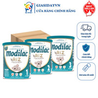 [Date 2026][Thùng] Sữa Modilac Riz Pháp Dị Ứng Đạm Bò, Bất Dung Nạp Lactose 800g Sữa Bột Công Thức