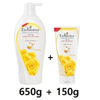 [Date 2027] Dầu Gội Enchanteur Charming Dưỡng Tóc Siêu Mượt 650g (Tặng Kèm Dầu Xả)
