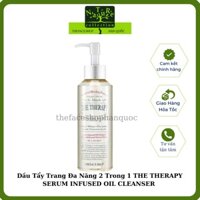 [Date 2027] Dầu tẩy trang sạch sâu đa năng The Face Shop The Therapy Serum Infused Oil Cleanser 225ml