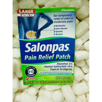 [Date 2027] Hộp 9 miếng dán Salonpas hàng Mỹ - Shop Songna