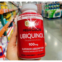 DATE 2027 VIÊN UỐNG UBIQUNOL MEGA COQ10 100MG 120 VIÊN MỸ