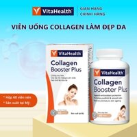 [Date 2027 - VITAHEALTH] TPBVSK Viên Uống VitaHealth Collagen Booster Plus Bổ Sung Collagen Làm Đẹp Da Chống Lão Hóa