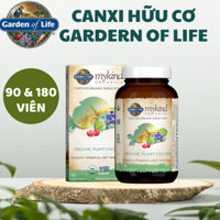 [DATE 2027][CHÍNH HÃNG - BAY AIR] Viên uống bổ sung Canxi hữu cơ MyKind Organics Garden of Lite 90 viên/180 viên Mỹ