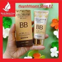 [date 2028] Kem nền BB Collagen Luxury Gold  3w Clinic che khuyết điểm tuýp 50ml spf 50