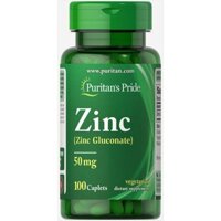 [Date 2028] Viên uống bổ sung kẽm zinc 25mg-50mg giảm mụn, tăng cường sức đề kháng Puritan's Pride 100v