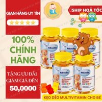 [DATE 2/2024][CHÍNH HÃNG][ĐỨC]KẸO GẤU MIVOLIS MULTIVITAMIN BARCHEN BỔ SUNG VITAMIN CHO BÉ, VỊ TRÁI CÂY CỰC NGON