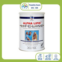 Date 2/26 Sữa Non Kháng Thể Alpha Lipid Lifeline Chính Hãng 450g