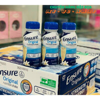 Date 25 sữa nước Ensure chai 237ml