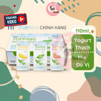 DATE 28.03.2025 Sữa Thạch TH True Yogurt Topping Dạng Sữa Chua Uống Hương ( Nha Dam - Dứa - Me ).