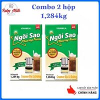 [Date 3.2025] Combo 2 Hộp Sữa đặc Ngôi Sao Phương Nam xanh lá - Hộp giấy 1284g