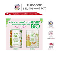 (Date: 5-10/2026) Hạt nêm rau củ hữu cơ Enerbio - 290g