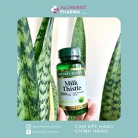 [DATE 5/2024] VIÊN UỐNG THẢI ĐỘC GAN, TĂNG CƯỜNG CHỨC NĂNG GAN NATURE'S BOUNTY MILK THISTLE 1000MG 50 VIÊN