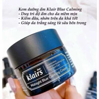 Date 5.2026 Kem Dưỡng Làm Dịu Da Dầu Mụn Nhạy Cảm Dear Klairs Midnight Blue Calming Cream 30ml