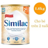 (Date 5/2026) Sữa Bột Similac 5G số 2+  Lon 1,6kg (Cho bé trên 2 tuổi)