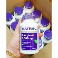 date 5/26 - Natrol L-Arginine 5000mg 90 viên tăng cường cơ bắp từ mỹ, hỗ trợ gan