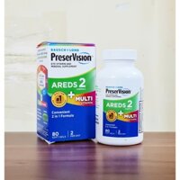 date 5/26 - Viên uống bổ mắt PreserVision Areds 2 Multi Vitamin chai 80 viên của Mỹ - tăng cường sức khỏe cho mắt