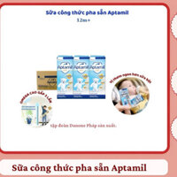 date 6/25 Sữa công thức pha sẵn Aptamil Kid hộp 180ml cho trẻ từ 1 tuổi (Lốc 3 hộp-Thùng 27 hộp)