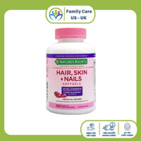 Date 6/26 - Viên Uống Đẹp Da, Tóc, Móng 250 viên Nature's Bounty HAIR SKIN NAIL / NAILS
