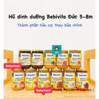 Date 7,12/2025-5/2026 Hũ cháo dinh dưỡng ngọt, mặn Bebivita Babydream Alete Đức cho bé 5m,6m,8m( 5,6,8 tháng ) đi air ✈️