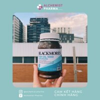 [DATE 7/2024] DẦU CÁ KHÔNG MÙI BLACKMORES ODOURLESS FISH OIL ÚC 200 VIÊN