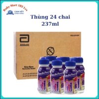 [Date 7.2024] Thùng 24 Chai Sữa Pha Sẵn Pediasure 237ml hương vani ít ngọt
