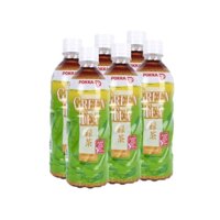 Date 7/2025 Lốc 6 chai Nước Trà lài pokka 500ml