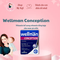 (Date 7/2026) Wellman conception bổ sung dưỡng chất cho nam giới 30 viên - Mẹ Rofi