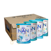Date 7/25 Sữa bột Nan optipro Nga 1,2,3,4 800g