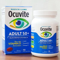 date 7/26- Ocuvite Adult 50+ Eye vitamin & Mineral hộp 90 viên mỹ - Viên Bổ Mắt cho người trên 50